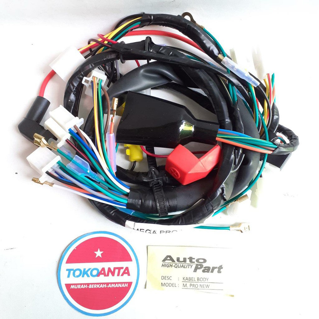 Kabel Body Motor Vega R ZR Mega Pro Vario Supra X Smash New Win GL Neotech Mio Jupiter Mx Crypton