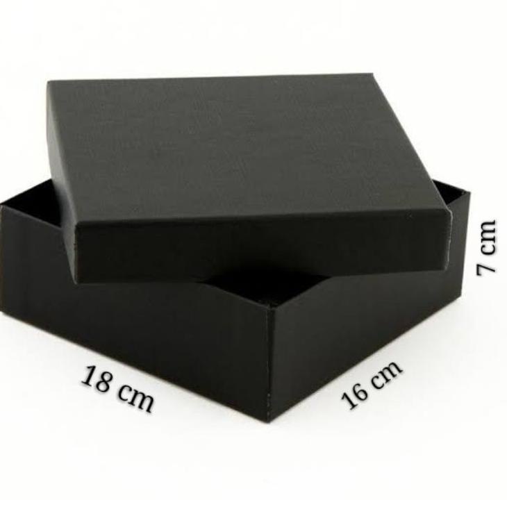 

ウ BEST PROMO HARD BOX GIFT BOX SUPER BLACK 18 x 16 x 7 cm. べ