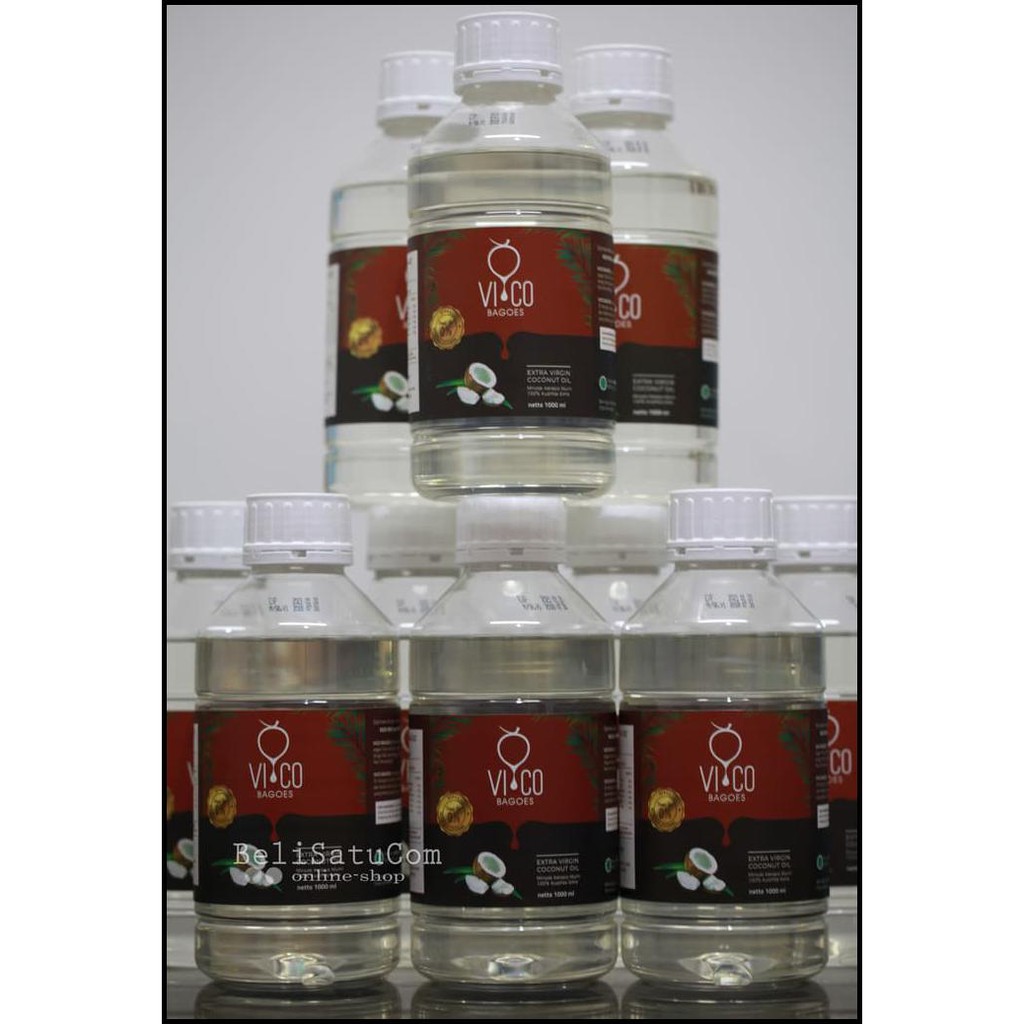 

READY STOK VCO Virgin Coconut Oil Vico Bagoes 100% MURNI Minyak Kelapa 1000 ml