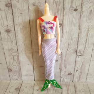 BAJU BONEKA BARBIE  SERI MERMAID PUTRI DUYUNG  Shopee 