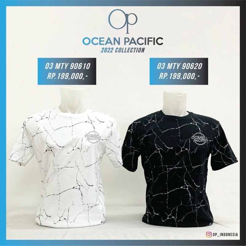 kaos polos OP ocean pacific original new produk