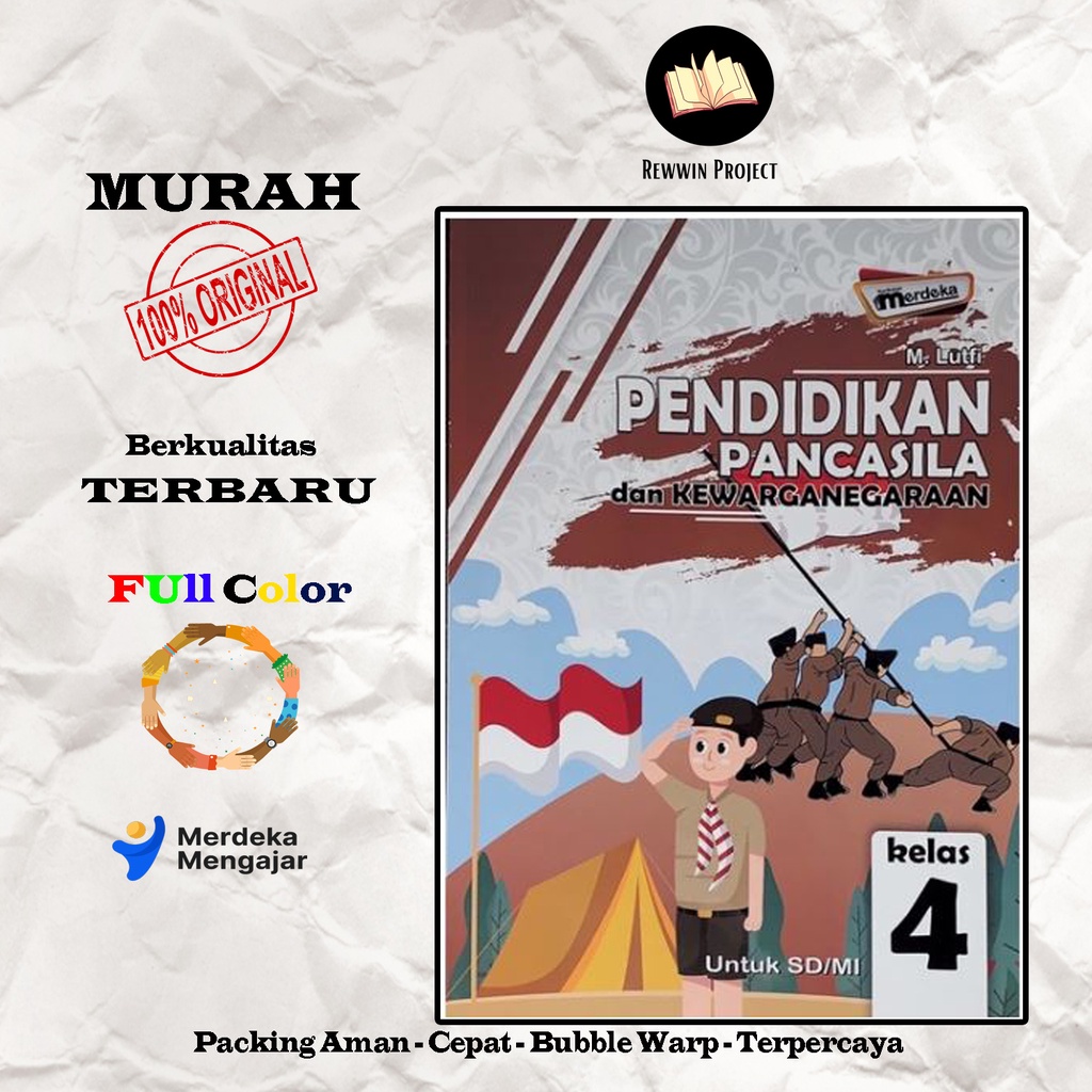 Buku Siswa PPKN SD/MI Kelas 4 Kurikulum Merdeka