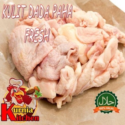 

Kulit Ayam Segar 1 Kg/Kulit Ayam Dada Paha
