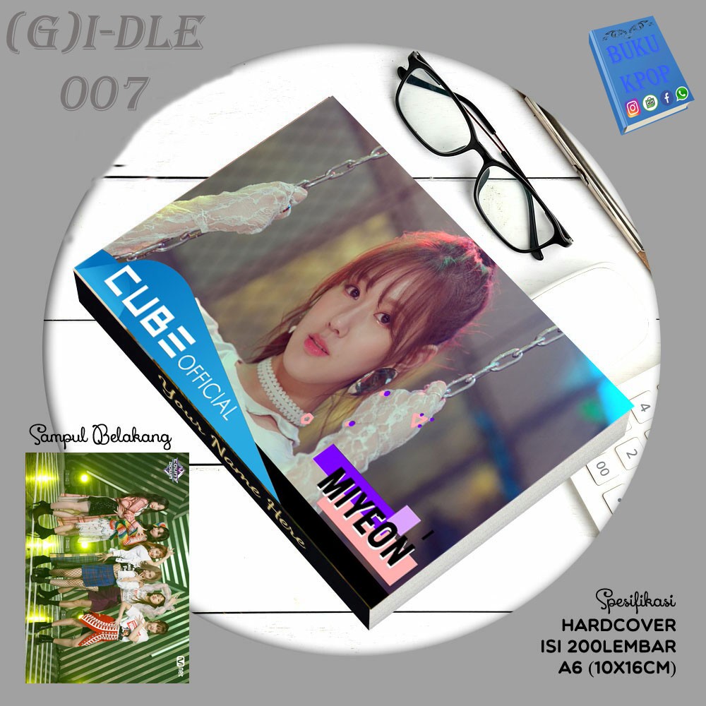 

BUKU TULIS KPOP / NOTEBOOK (G) I-DLE LATATA