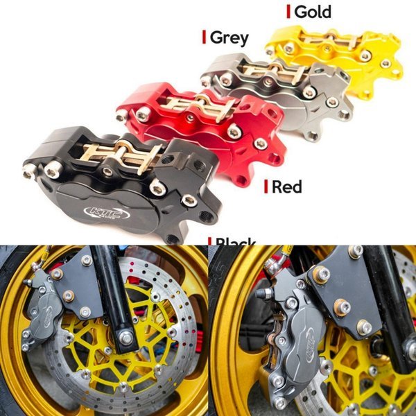 Readyy kaliper ktc 4 piston cakram ktc racing kaliper ktc racing kytaco nmax Aerox cbr r15 gsx ninja
