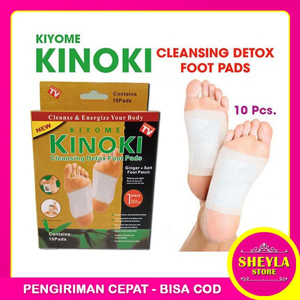 Kinoki Gold Jahe Ginger Koyo Kaki Penyerap Racun Isi 10 Pcs / TS-71