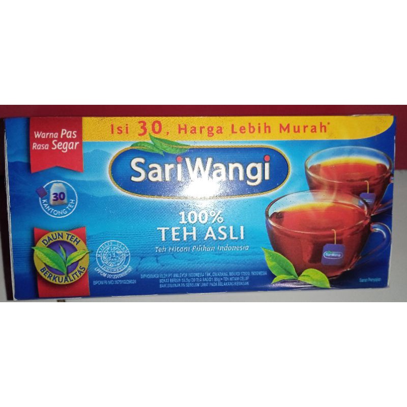 

TEH SARIWANGI /ISI 30 Biji
