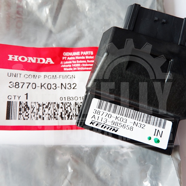 ECU ECM Engine Control Unit PGM-FI Revo FI 2014-2024 38770-K03-N32 Ori Honda AHM