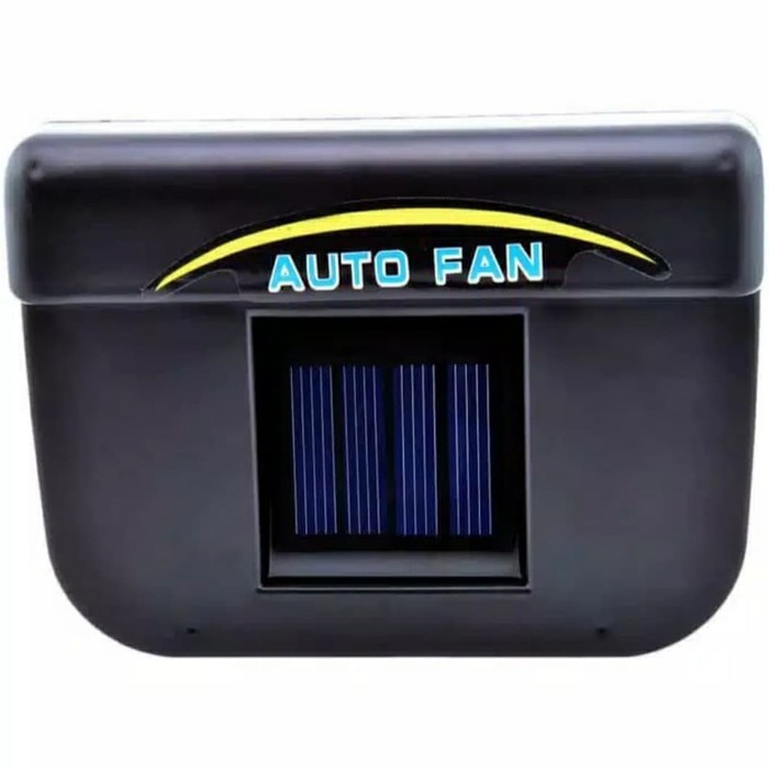 Autofan Solar Car Window Fan /Kipas Angin Otomatis Solar Energi Ac Air Car Fan