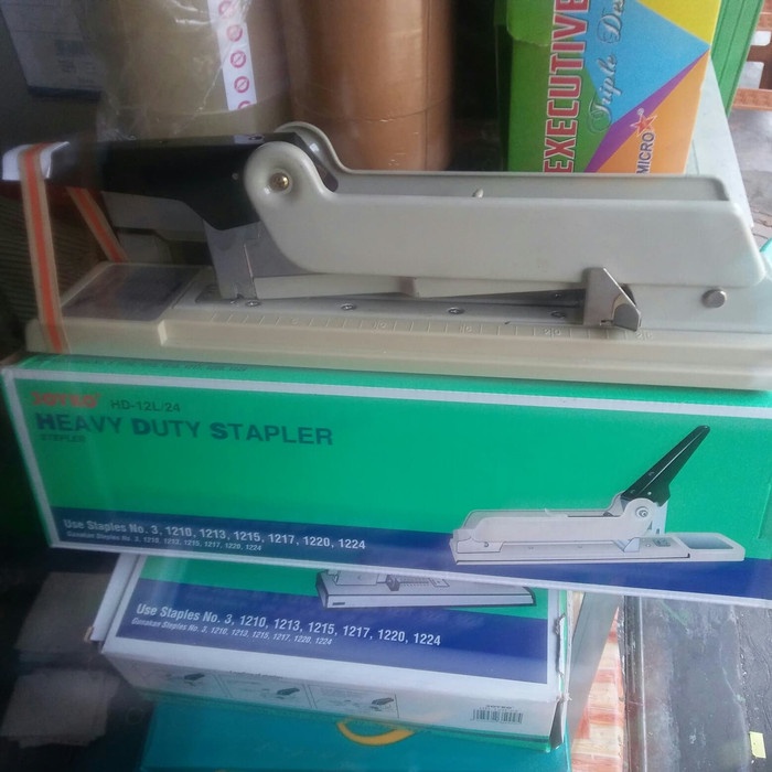 

Honeysu | STAPLER HEKTER BESAR JILID TENGAH & PINGGIR 12L/24 MERK JOYKO Murah Baru
