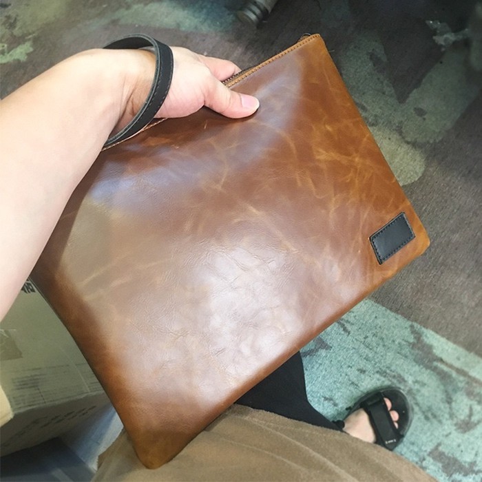 Tas Tangan Handbag Pria Wanita Tas Clutch Kulit 2056