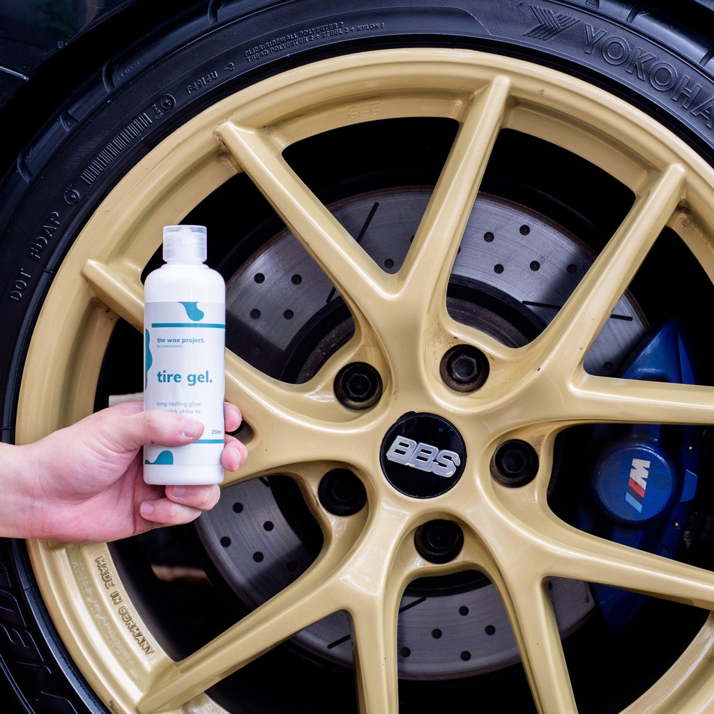 Tire Gel - Semir Pengkilap Penghitam Ban Mobil Motor Anti Air