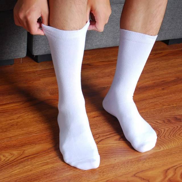 KAOS KAKI SEKOLAH PUTIH SMA NYAMAN DAN BERKUALITAS Kaos Kaki Anak Sekolahan Panjang Sebetis Kaos Kaki Putih Sebetis