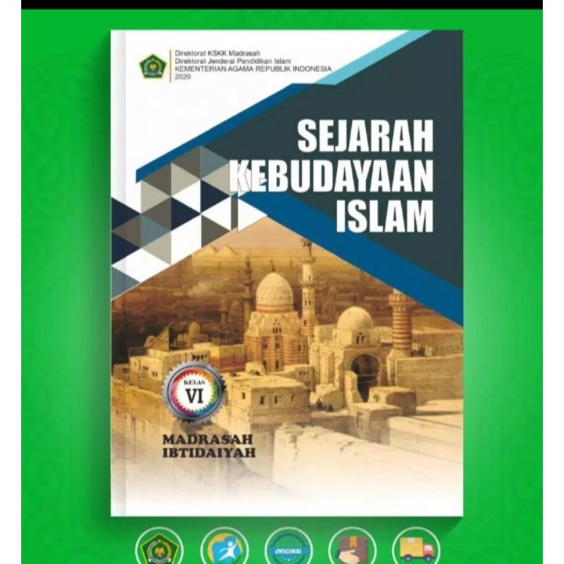 ORI satu paket buku siswa Depag k13 kelas 6 edisi revisi 2020