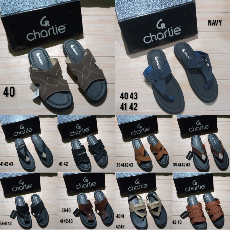 SANDAL DEWASA MERK CHARLIE (BRAND RAMAYANA)