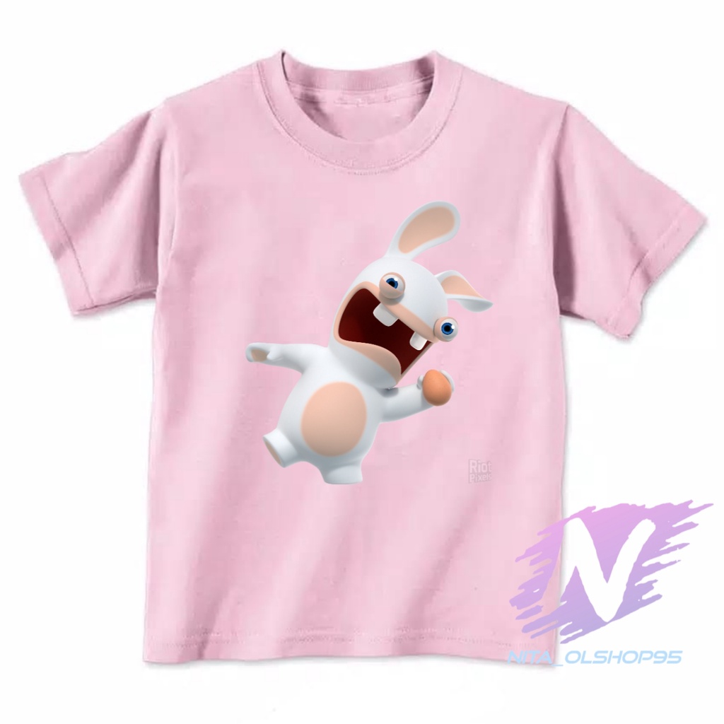 kaos rabbids kartun anak baju kaos kartun rabbit