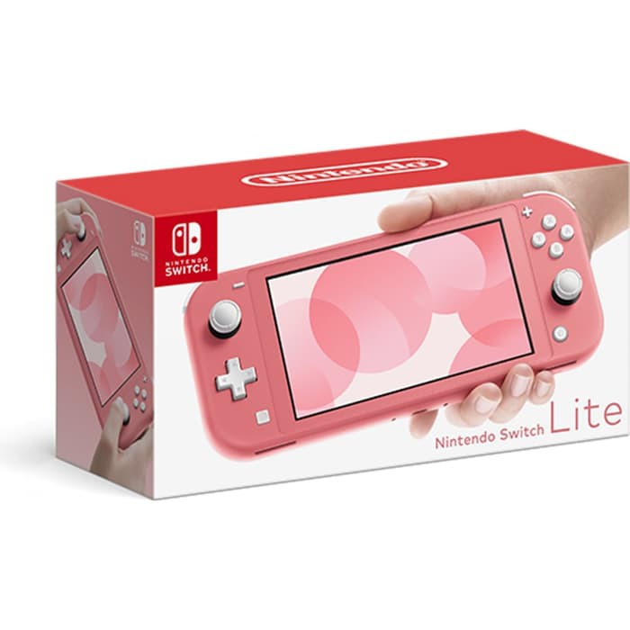 Nintendo Switch Lite Console - Coral Pink