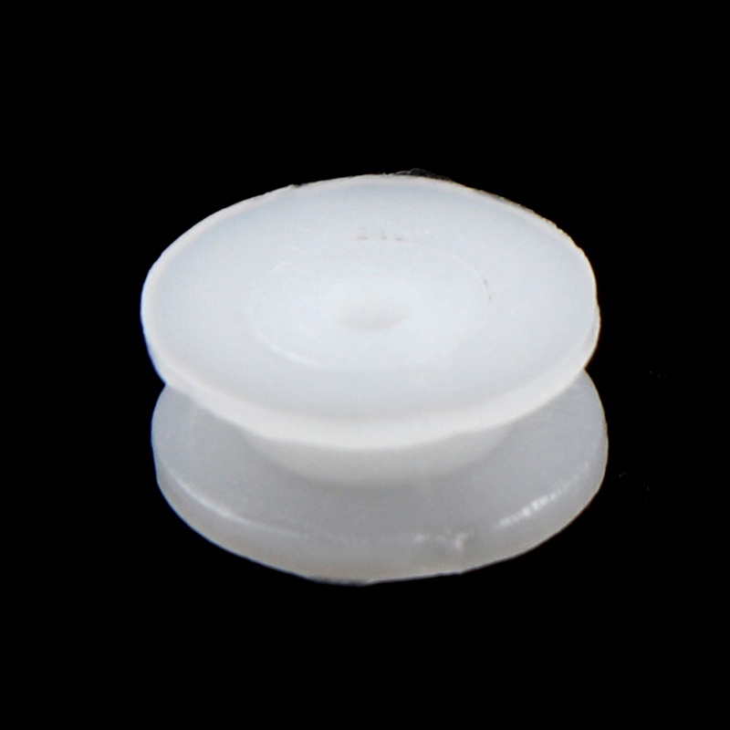 10pcs / set 2x9.3mm Roda Katrol Mini Bahan Plastik Untuk Mobil / Motor DIY