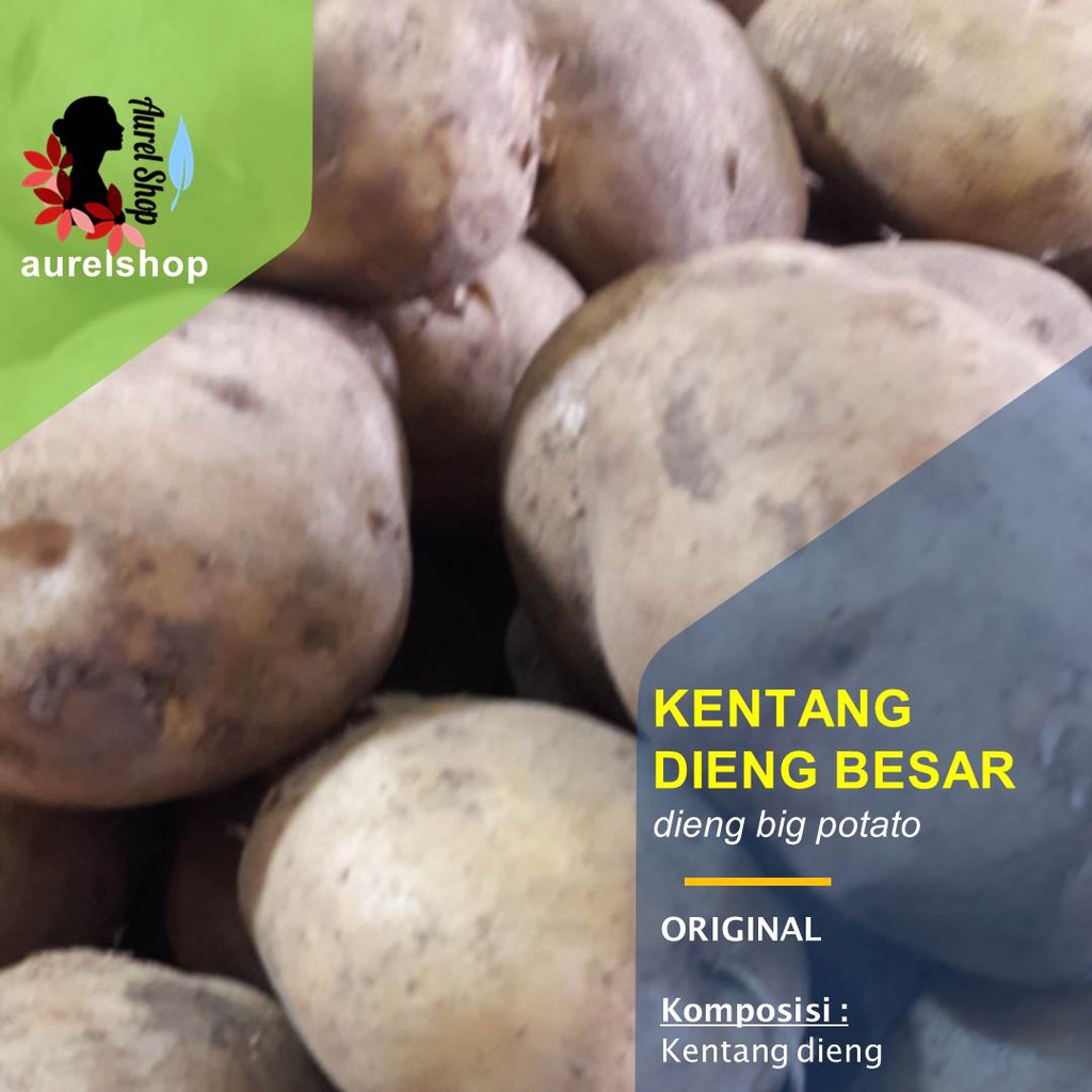 

Kentang Besar Segar kemasan 1 kg