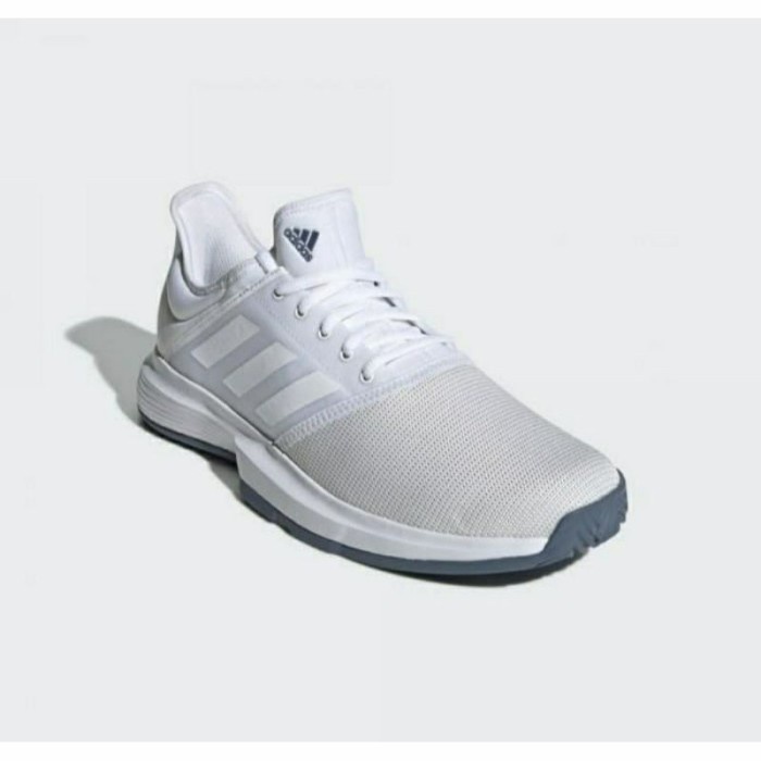 TENIS-SEPATU- SEPATU TENIS TENNIS ADIDAS GAMECOURT GAME COURT CLLOUD WHITE TECH BLUE -SEPATU-TENIS.