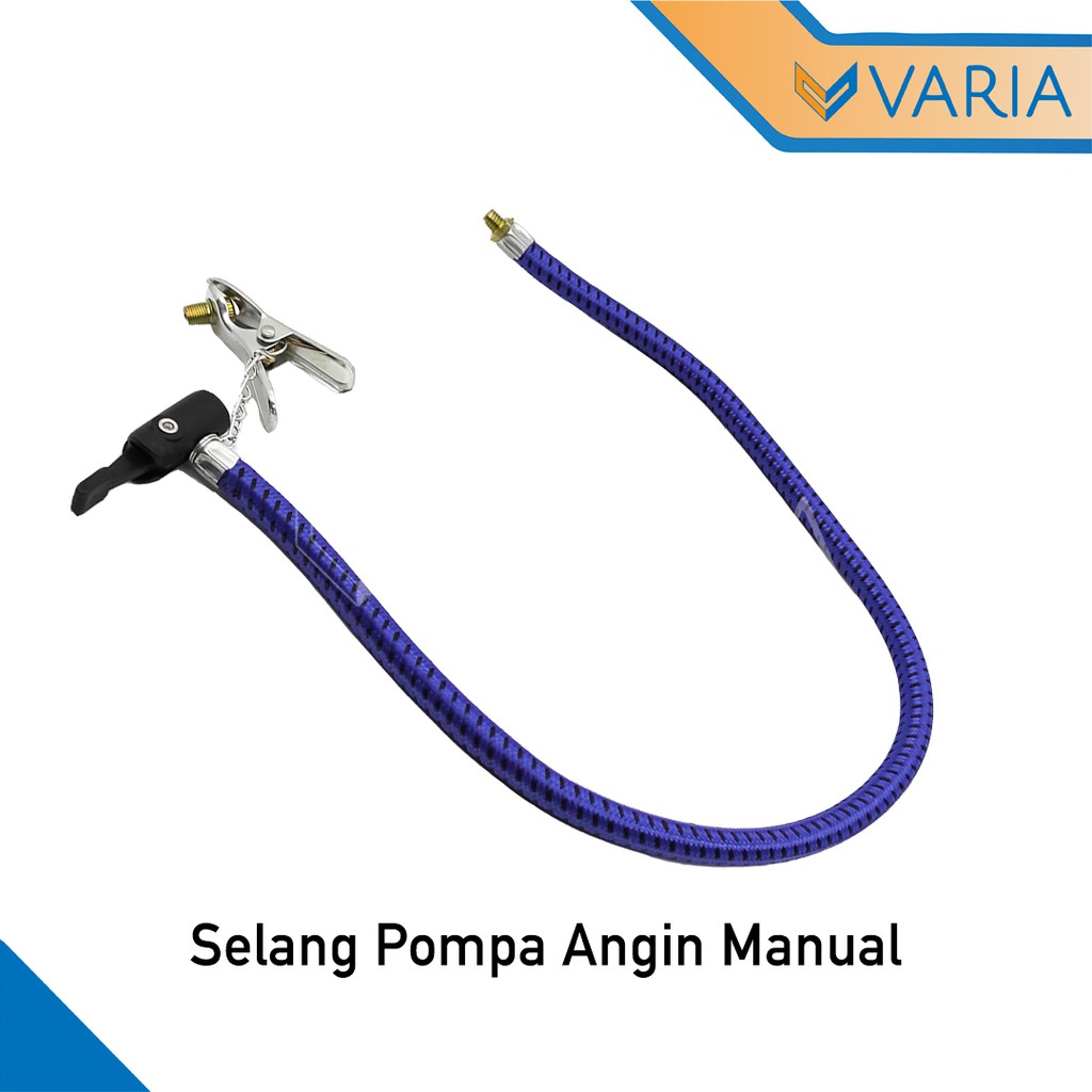 Selang Pompa Angin Manual Ban Sepeda Motor Model Jepit