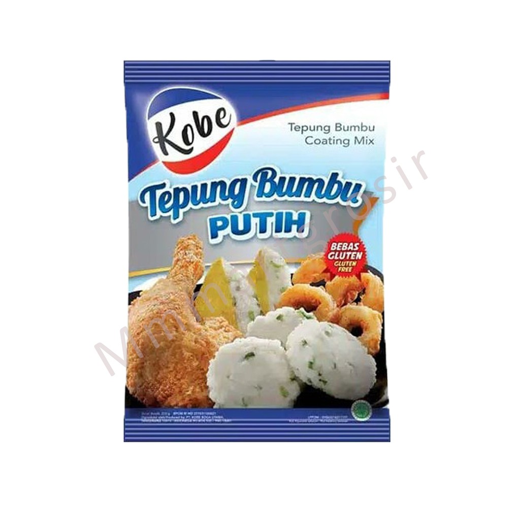 Kobe / tepung bumbu / tepung bumbu putih / Bebas gluten / 210g