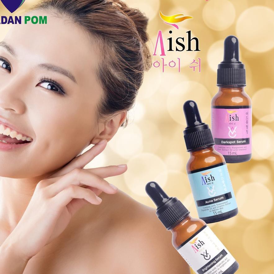 ☆ AISH SERUM KOREA ORIGINAL | SERUM AISH ACNE | BRIGHTENING | DARKSPOT KOREA - ORIGINAL 100% ۝