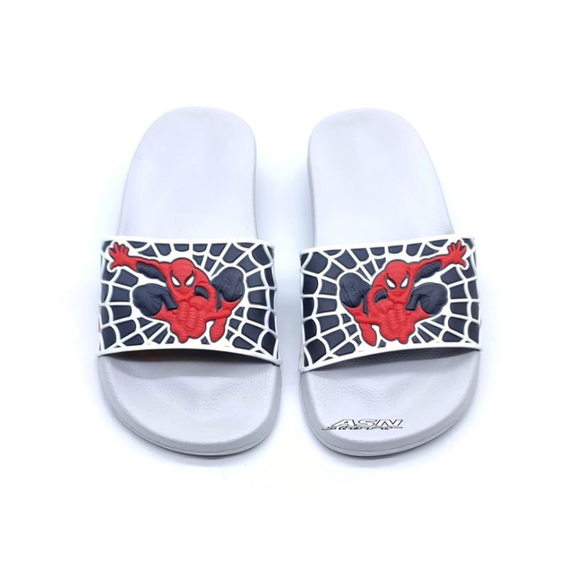 Sandal Anak Laki-Laki Karakter Spiderman Porto Sandal Anak Karet