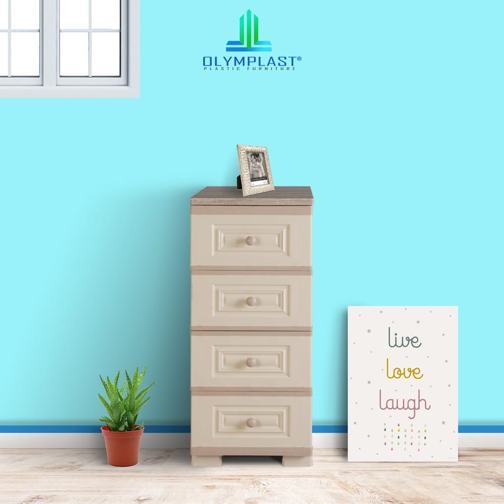 MORE Olymplast Drawer Cabinet - Laci Penyimpanan - Lemari Pakaian / OTC Drawer