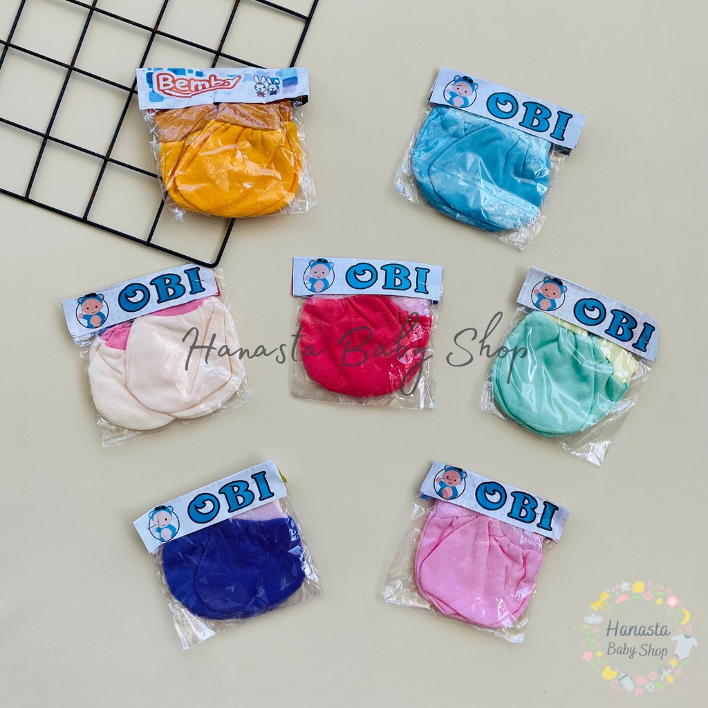 1 Set Sarung Tangan dan Kaki Bayi Newborn Baru Lahir Sarung Tangan dan Kaki Polos