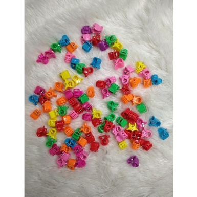 Jepit Rambut Mini Jepitan Rambut Small Hair Clip Kecil Warna Warni - 10 Pcs