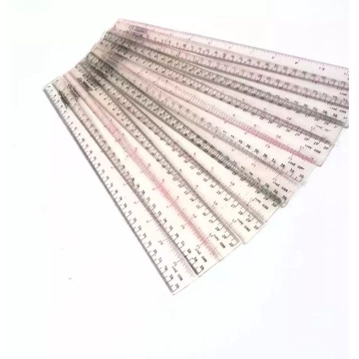 

Penggaris Plastik 30cm ( 1 pcs )