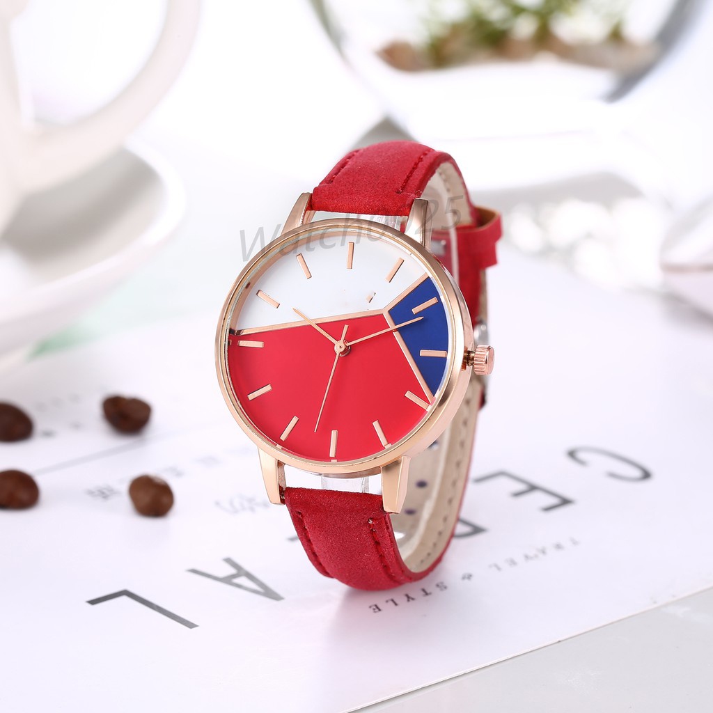 ✅[COD] Jam Tangan Wanita Kulit Simple Tahan Air Murah 8 Warna Import Terbaru