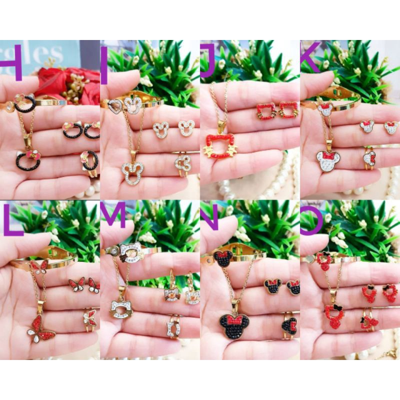 Titanium Set Perhiasan Anak 11822a