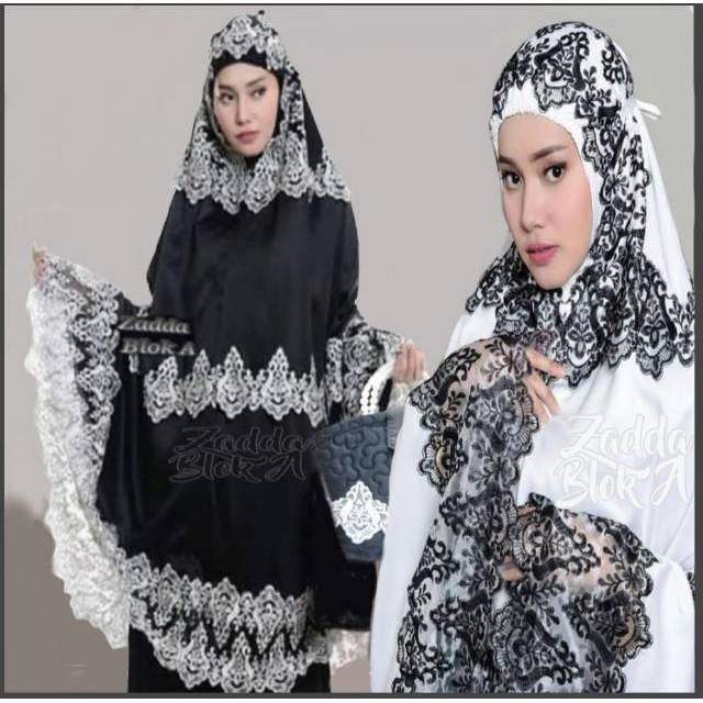 Mukena Nagita slavina satin kaca