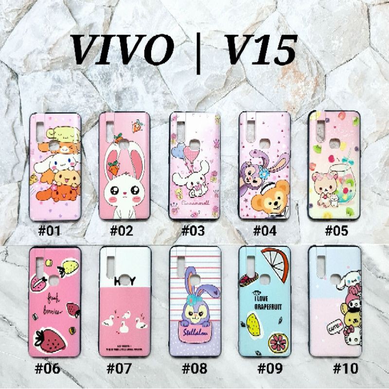 VIVO V15 OPPO A59 / F1S F11 PRO REDMI GO REDMI 7 REDMI NOTE 7 - PINKY CANDY Soft Hard Case Pastel Cartoon