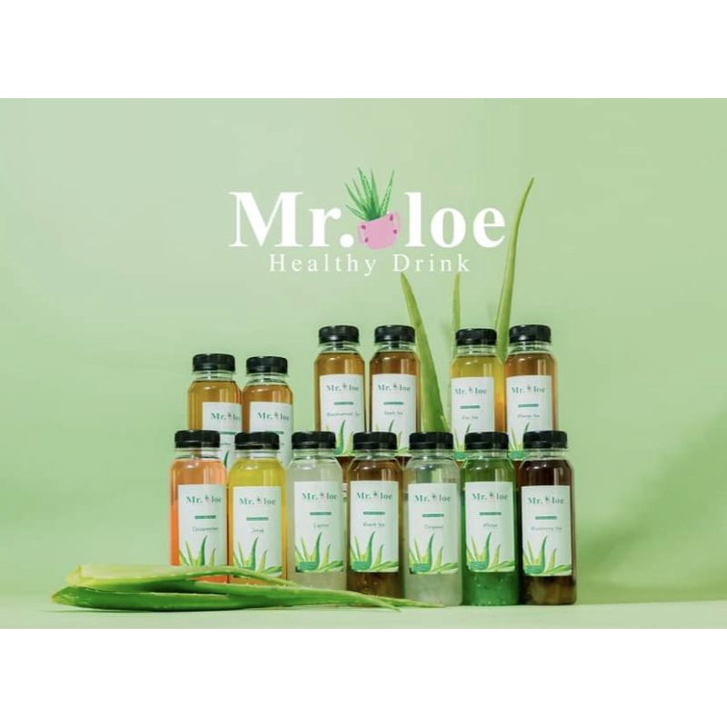 

(FAMILY PACKAGE 2 isi 5 botol) Aloe Vera with Chia Seeds!