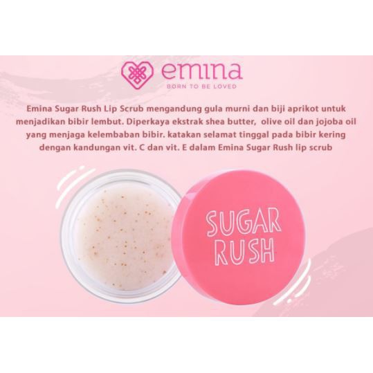 Emina Sugar Rush Lip Scrub