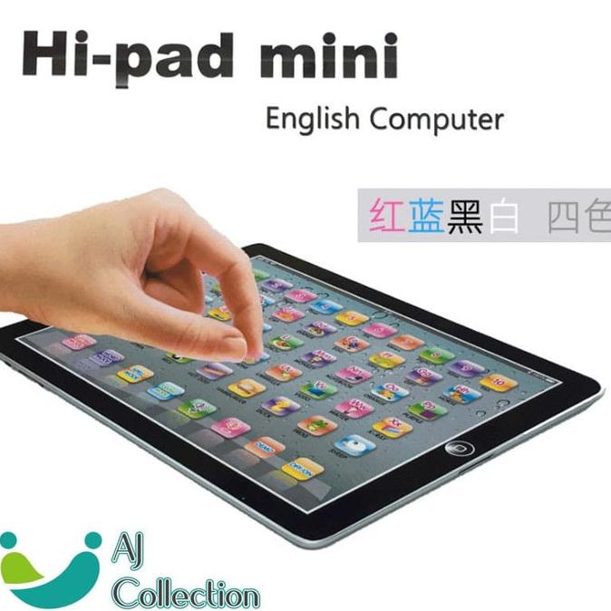 Mainan Edukasi Tablet Mini Hipad Anak Belajar