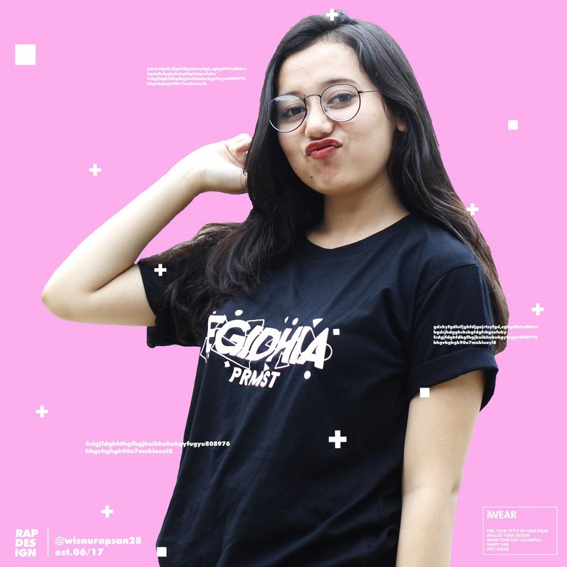 Kaos Sablon Satuan Desain Nama Logo Gambar Sendiri Plastisol Polyflex Pu Lengan Pendek Shopee Indonesia