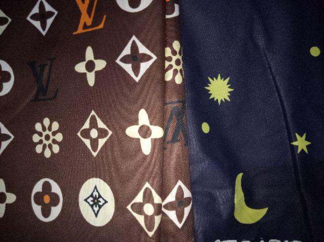 Kain / Bahan Seprei Meteran Merk Star Motif Starrynite