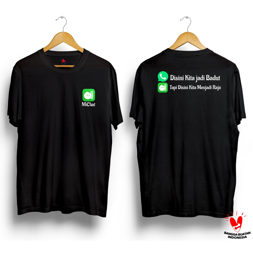 Kaos Michat / Tshirt Distro Michat / Xshirt Terlaris