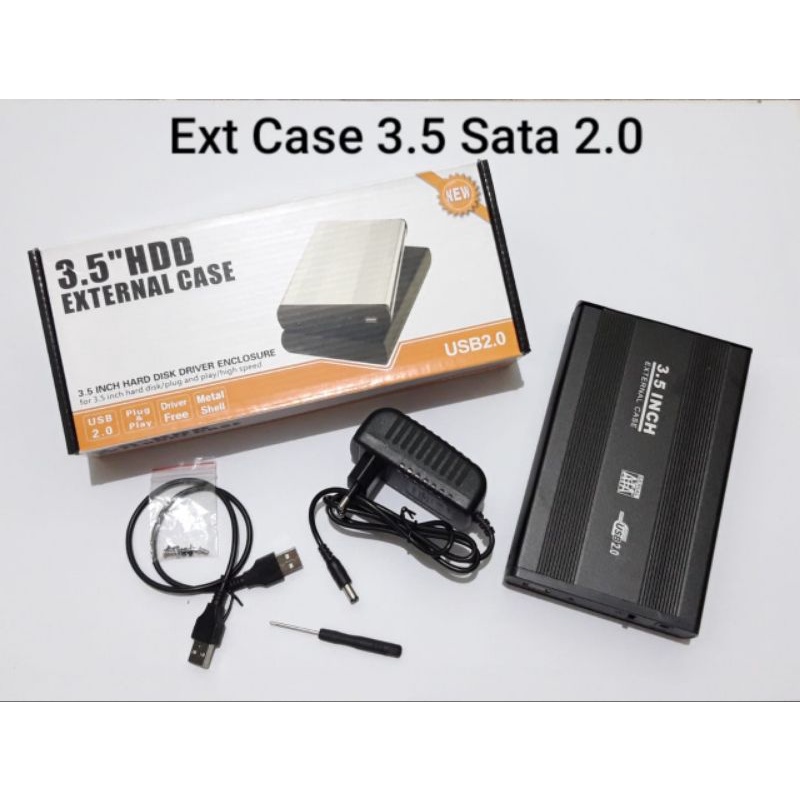 External Case Hardisk PC 3.5&quot; Sata Usb 2.0