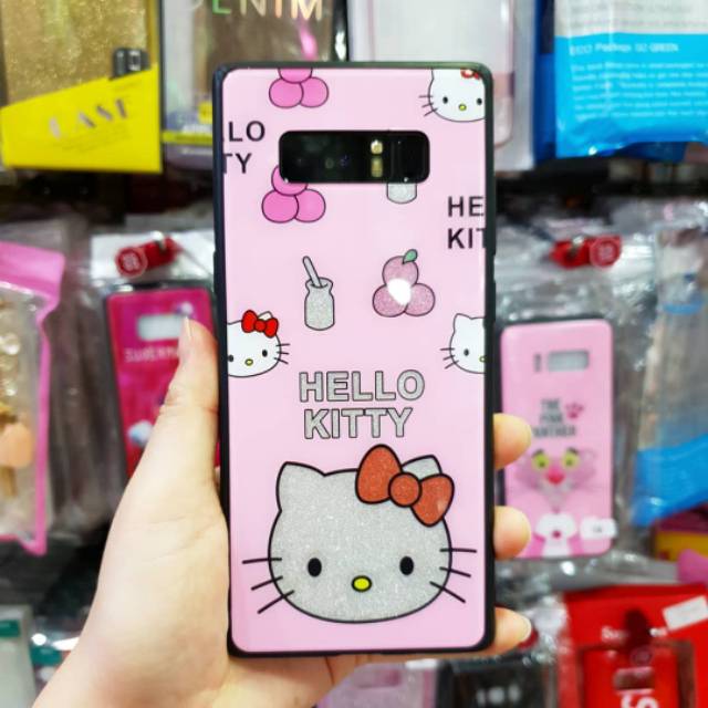 Hellokittyy  Glitter Case For Samsung