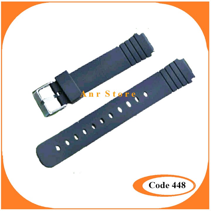 Tali Jam Tangan Casio MQ24 Rubber Strap Watch MQ-24 MQ 24