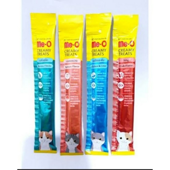 Jual Meo Satuan Me O Creamy Treats Snack Kucing Gram Pcs Satuan