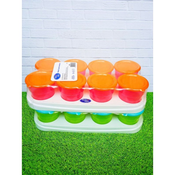 Babysafe Cube MPASI Tempat penyimpanan MPASI AP009 / AP011 Multi Food Container