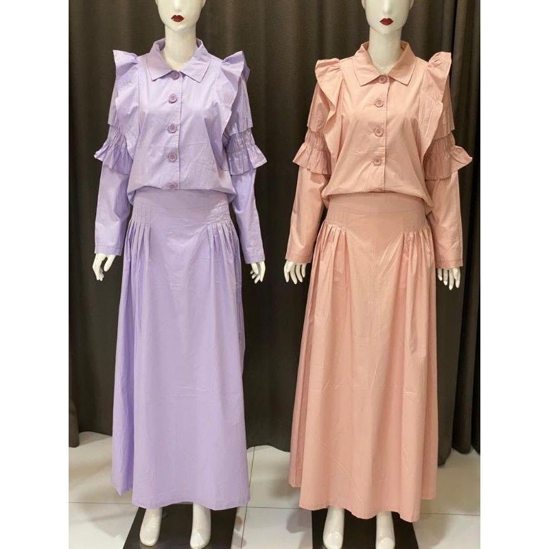 SETROK SETELAN ROK VIVORIE PREMIUM KOREAN LOOK