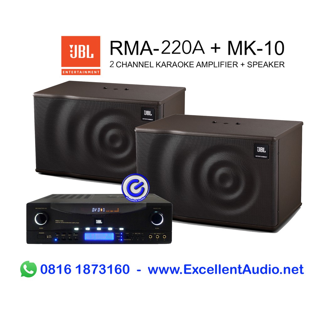 Paket karaoke JBL rma220 rma220a mk10