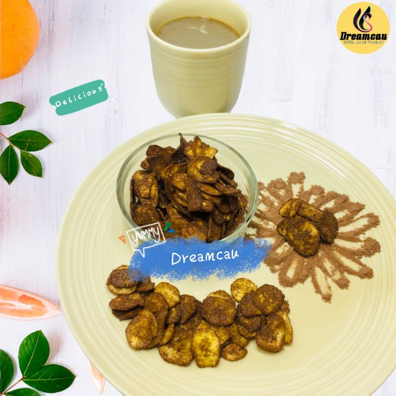 

Dreamcau Keripik Pisang Rasa Coklat [Kemasan Ekonomis]